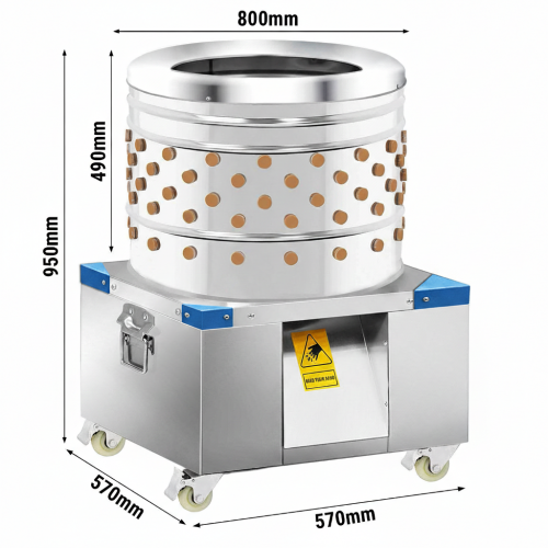 Commercial Poultry Plucking Machine -...