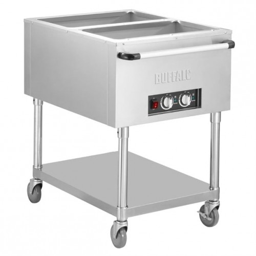 Buffalo Mobile Bain Marie Trolley 2x...