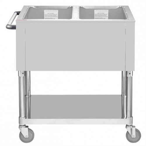 Buffalo Mobile Bain Marie Trolley 2x...