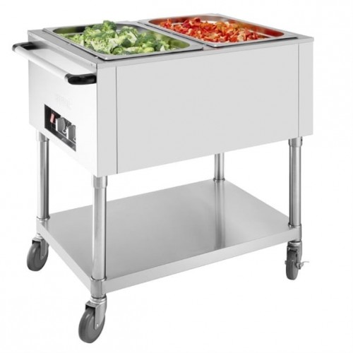 Buffalo Mobile Bain Marie Trolley 2x...