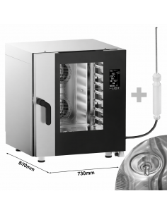 Commercial Combi Oven - Digital, Self-Cleaning – 7× GN 1/1 – Auto direct-steam – up to 270°C 2