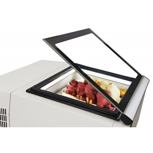 COUNTERTOP MODEL ICE CREAM DISPLAY...