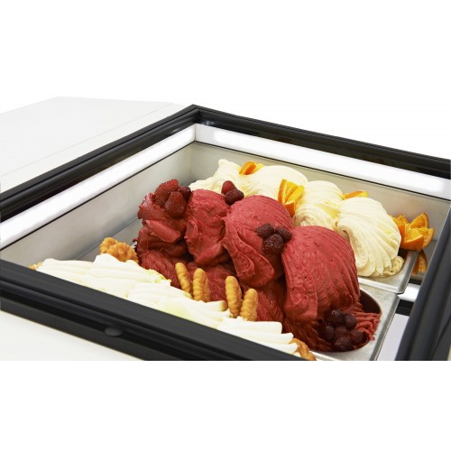 COUNTERTOP MODEL ICE CREAM DISPLAY...