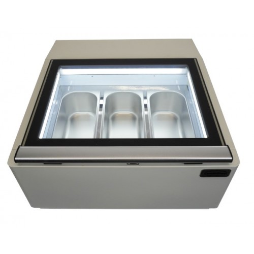 COUNTERTOP MODEL ICE CREAM DISPLAY...