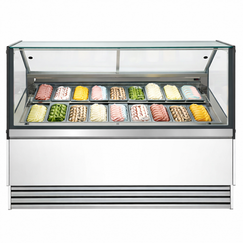 Commercial Ice Cream Display Freezer...