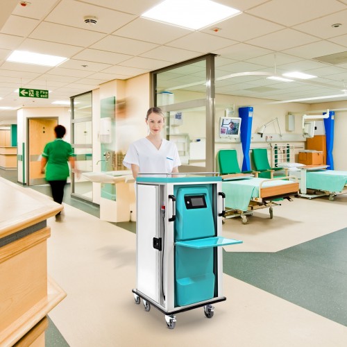 Hospital Hot & Cold Meal Trolley NHS...
