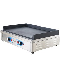 Professional Grill Electric 2 zones 4.6kW Smooth Cast iron top | Stalwart DA-GP7050GW