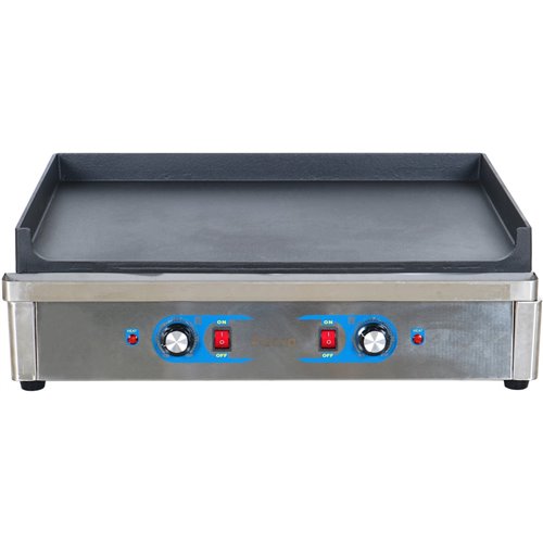 Professional Grill Electric 2 zones 4.6kW Smooth Cast iron top | Stalwart DA-GP7050GW