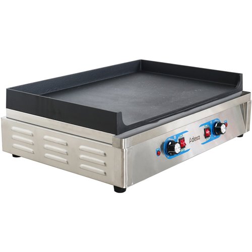 Professional Grill Electric 2 zones 4.6kW Smooth Cast iron top | Stalwart DA-GP7050GW