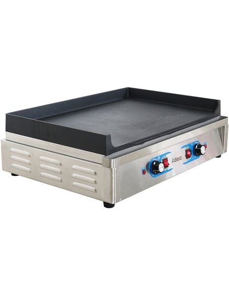 Professional Grill Electric 2 zones 4.6kW Smooth Cast iron top | Stalwart DA-GP7050GW