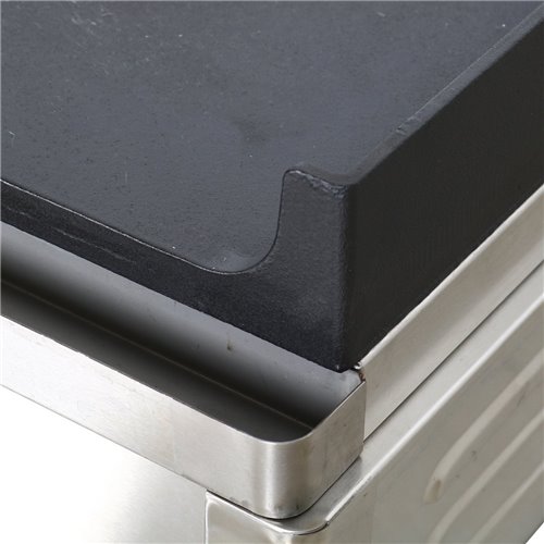 Professional Grill Electric 2 zones 4.6kW Smooth Cast iron top | Stalwart DA-GP7050GW