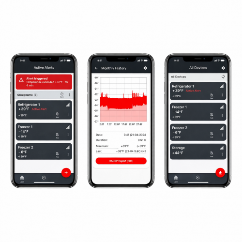 Commercial Bluetooth Automatic HACCP...