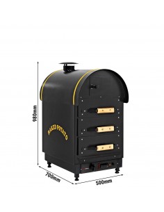 Professional Potato Oven Electric 36-45 potatoes/hour 3 drawers | Stalwart DA-KFE030 2