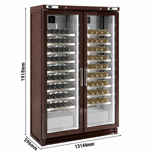 Quality Dual Zone Real Wood Wine...