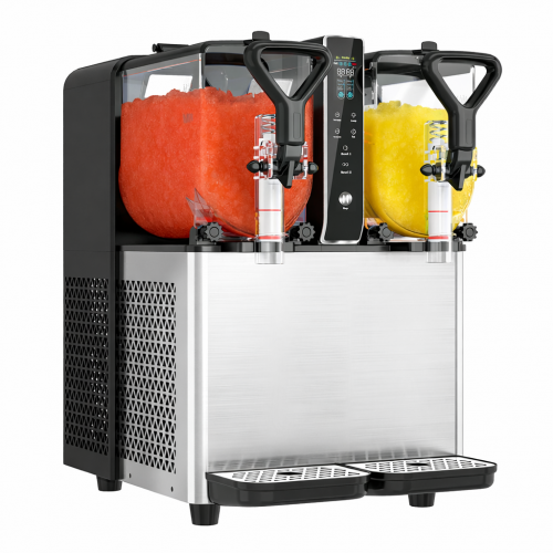 Commercial Slush Machine - 2 x 3 L,...