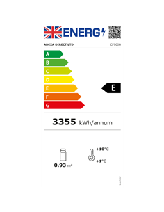 Commercial Display Merchandiser Fridge 234 litres | Stalwart DA-CF900B 2