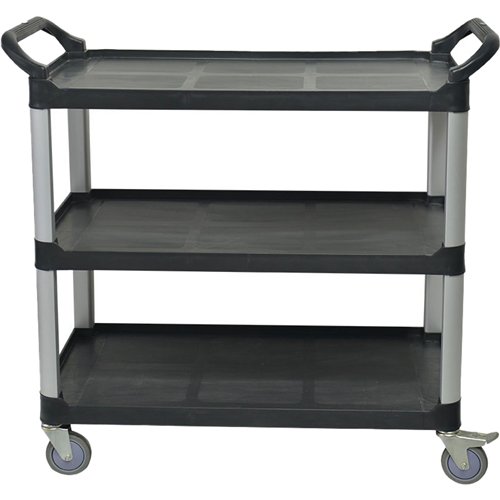 Professional 3-Tier Utility Trolley Cart 810x435x910mm | Stalwart DA-JGM718