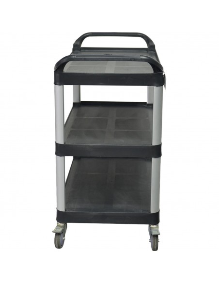 Professional 3-Tier Utility Trolley Cart 810x435x910mm | Stalwart DA-JGM718