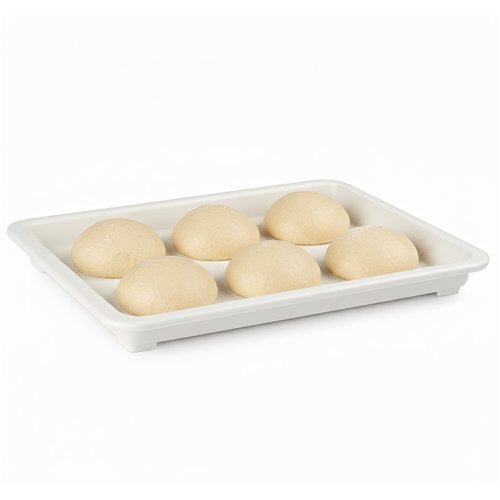 Pizza Dough Box 450×320×40m Polypropylene Dough Storage Container | Stalwart DA-QHW212