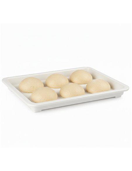 Pizza Dough Box 450×320×40m Polypropylene Dough Storage Container | Stalwart DA-QHW212