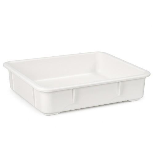 Pizza Dough Box 450×320×85mm Polypropylene Dough Storage Container | Stalwart DA-QHW214