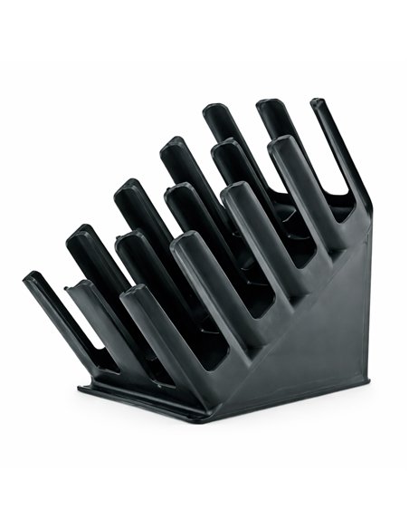 Polypropylene Cup Holder Black 470x220x450mm| Stalwart DA-QHW360