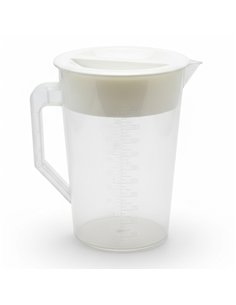 2L Polycarbonate Jug  with Lid Clear| Stalwart DA-QHW370