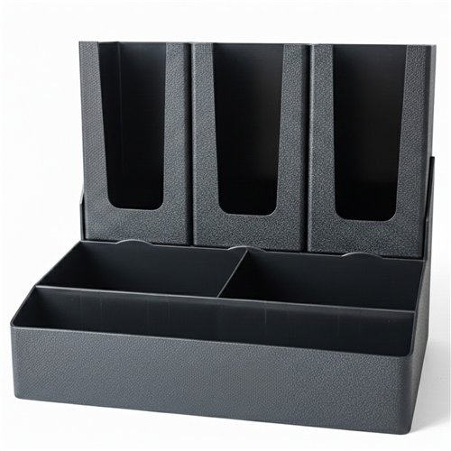 2‑Tier Coffee Shelf  265 x 355 x 380 mm– Black| Stalwart DA-QHW368