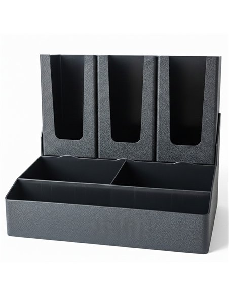 2‑Tier Coffee Shelf  265 x 355 x 380 mm– Black| Stalwart DA-QHW368