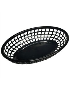 Heavy-Duty Polypropylene Food Basket Black 235×150×46mm | Stalwart DA-JGM202 2
