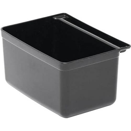Polypropylene Rectangular Refuse Bin 332×233×180mm Black | Stalwart DA-JGM602