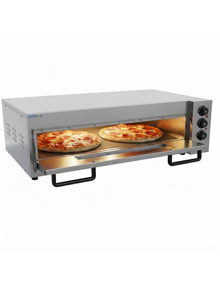 Electric Countertop Pizza Oven 2 pizza of 15'' | Stalwart DA-PF15X2