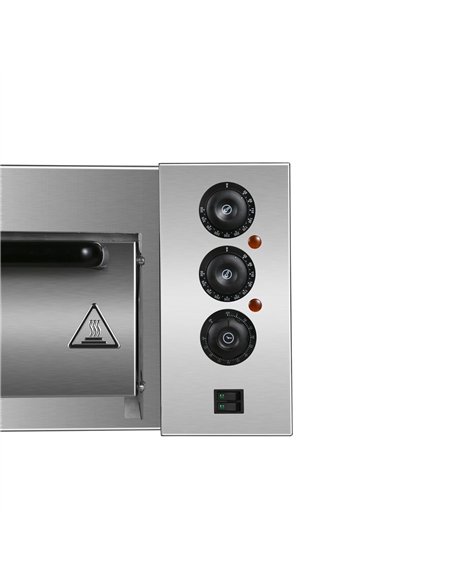 Electric Countertop Pizza Oven 2 pizza of 15'' | Stalwart DA-PF15X2