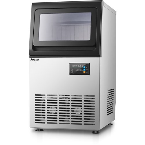 Commercial Gourmet Ice Cube Maker 30kg/24h with 10kg Storage Bin 350×473×626mm | Stalwart DA-SKFATS55PL