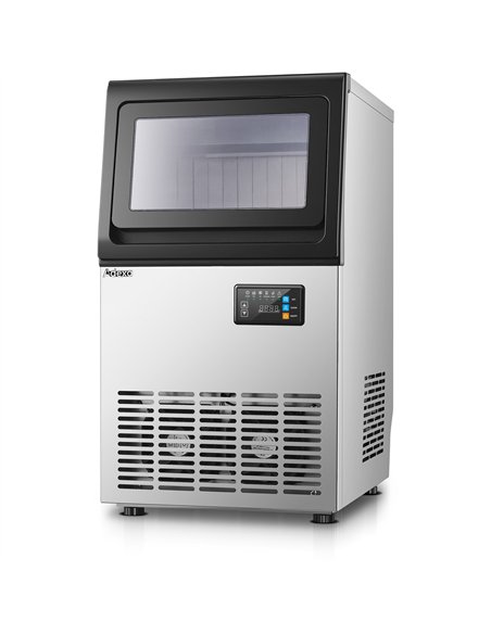 Commercial Gourmet Ice Cube Maker 30kg/24h with 10kg Storage Bin 350×473×626mm | Stalwart DA-SKFATS55PL