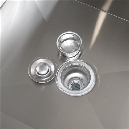 Commercial Stainless Steel Mop Sink with Low Rack &amp 2-in-1 Mop Holder 600x600x550mm | Stalwart DA-SMSJYLR6060