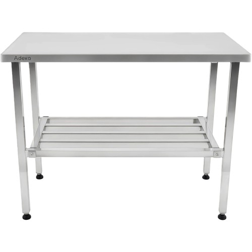 Adjustable Elevating Stainless Steel Work Table 1400×600×700–1000 mm | Stalwart DA-MCEWA60140