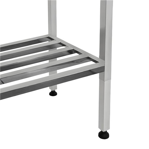 Adjustable Elevating Stainless Steel Work Table 1400×600×700–1000 mm | Stalwart DA-MCEWA60140