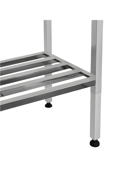 Adjustable Elevating Stainless Steel Work Table 1400×600×700–1000 mm | Stalwart DA-MCEWA60140