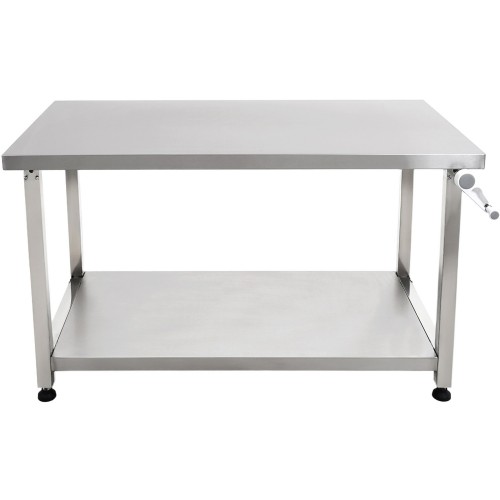 Stainless Steel Elevating Work Table 1200 × 600 × H700–1000 mm | Stalwart DA-MCEWB60120