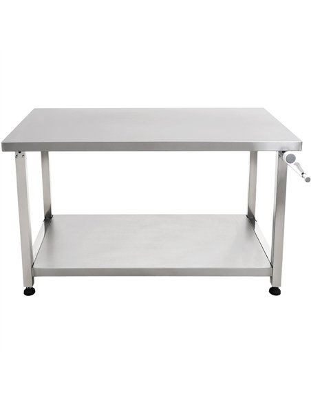 Stainless Steel Elevating Work Table 1200 × 600 × H700–1000 mm | Stalwart DA-MCEWB60120