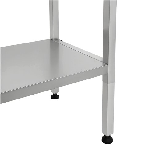 Stainless Steel Elevating Work Table 1200 × 600 × H700–1000 mm | Stalwart DA-MCEWB60120