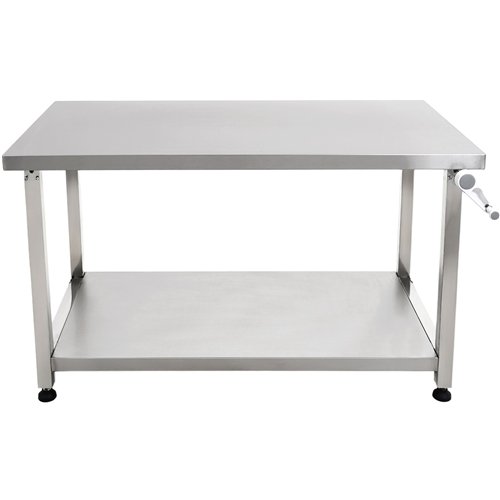 Stainless Steel Elevating Work Table 1400 × 600 × H700–1000 mm | Stalwart DA-MCEWB60140