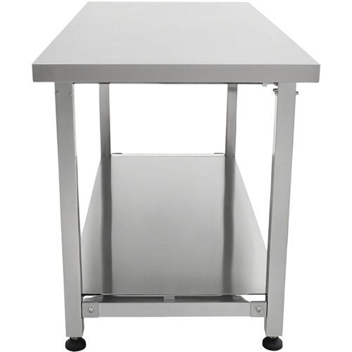 Stainless Steel Elevating Work Table 1400 × 600 × H700–1000 mm | Stalwart DA-MCEWB60140