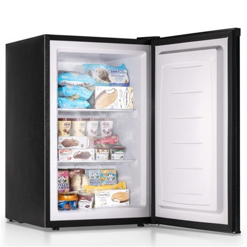 84L Compact Undercounter Freezer Single door Black | Stalwart DA-BD88B