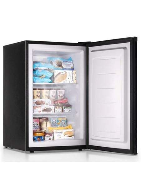 84L Compact Undercounter Freezer Single door Black | Stalwart DA-BD88B