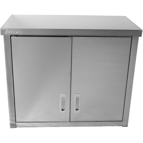 Stainless Steel Wall Cabinet with Swing Doors – 800 × 400 × 650 mm | Stalwart DA-SWC80402DW