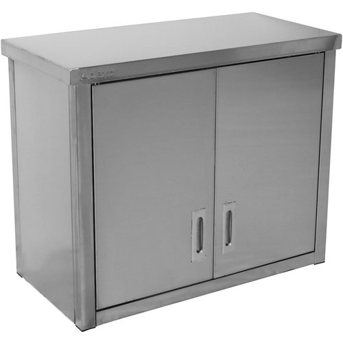 Stainless Steel Wall Cabinet with Swing Doors – 800 × 400 × 650 mm | Stalwart DA-SWC80402DW