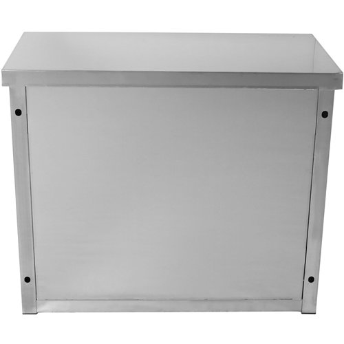 Stainless Steel Wall Cabinet with Swing Doors – 800 × 400 × 650 mm | Stalwart DA-SWC80402DW