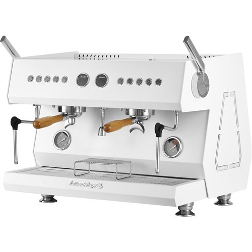 2 Group Premium Commercial Espresso Coffee Machine 678 × 528 × 550 mm White | Stalwart DA-LAFRANCO110